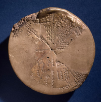 The Cuneiform tablet in the British Museum collection No K8538 (known as “the Planisphere”). © The Trustees of the British Museum. Shared under a Creative Commons Attribution-NonCommercial-ShareAlike 4.0 International (CC BY-NC-SA 4.0) licence.