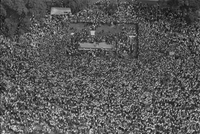 Image from nps.gov showing the crowd estimated to be around 250,000 people at the March on Washington on August 28, 1963. See Image Source for full resolution image.
